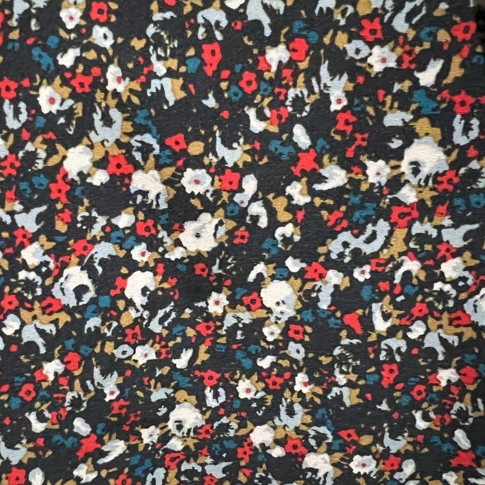 Perry Ellis Multicolor Floral Men's Shirt Slim Fit Stretch Size Small EUC - Picture 2 of 3